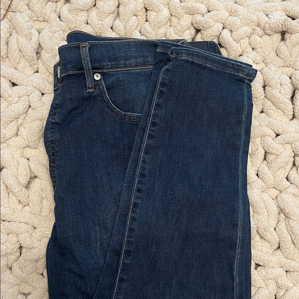 Express Dark Blue Skinny Jeans